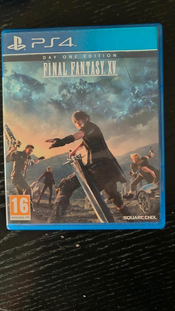 PS4 Game: Final Fantasy XV, Ophalen, Gebruikt, 1 speler, Role Playing Game (Rpg)