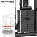 All-in-One Home Gym – Power Rack met 160KG Gewichtstapel, Benen, Krachtstation, Nieuw, Ophalen of Verzenden