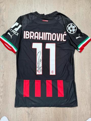 Gesigneerd shirt Zlatan Ibrahimovic  beschikbaar voor biedingen