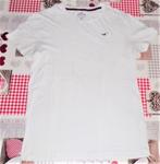 S small t-shirt ecru Hollister crew neck tee, Kleding | Heren, T-shirts, Overige kleuren, Ophalen of Verzenden, Gedragen, Hollister