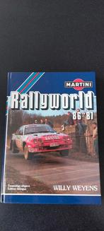 Rallyworld 86-'87 - Willy Weyens, Livres, Autos | Livres, Comme neuf, Enlèvement