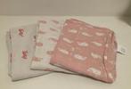 Set van 3 swaddles (grote tetradoeken), Verzenden, Gebruikt, 100 cm of meer, Overige typen