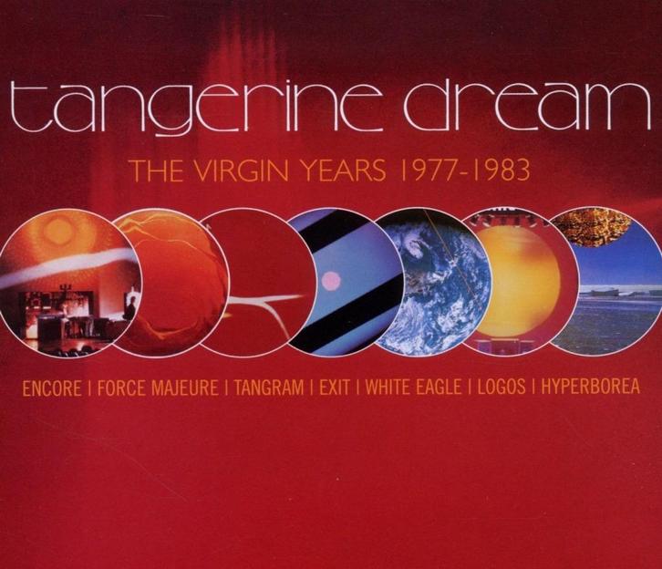 Tangerine Dream -The Virgin Years: 1977 - 1983 - 5 CD-BOX, Cd's en Dvd's, Cd's | Pop, Nieuw in verpakking, Verzenden
