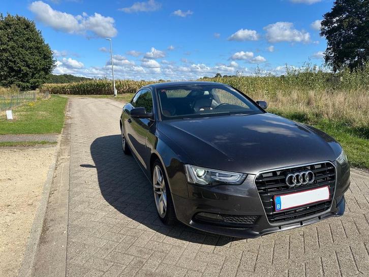 Audi A5 coupé 2014, Auto's, Audi, Particulier, A5, Diesel, Euro 5, Coupé, 3 deurs, Automaat, Zwart, Leder, Voorwielaandrijving