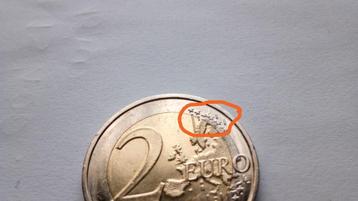 2 euros fautée coupe de rugbby 2023 republique française, Envoi, France, 2 euros, Monnaie en vrac