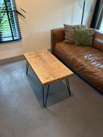 Table basse en chaine massif, Maison & Meubles, Canapés | Coins salons complets, Enlèvement, Comme neuf, Bois