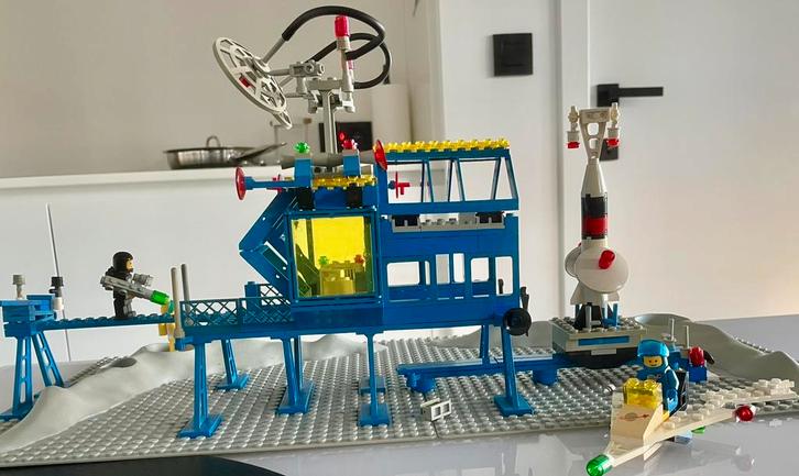 Vintage LEGO Classic Space set (1978), Kinderen en Baby's, Speelgoed | Bouwstenen, Zo goed als nieuw, Ophalen