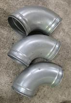 Galva bocht 90 - DN 160 - 3 stuks, Doe-het-zelf en Bouw, Ventilatie en Afzuiging, Ophalen, Nieuw