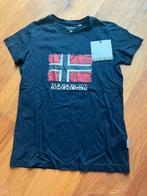 T-shirt Napapijri, Manches courtes, Taille 34 (XS) ou plus petite, Bleu, Napapijri