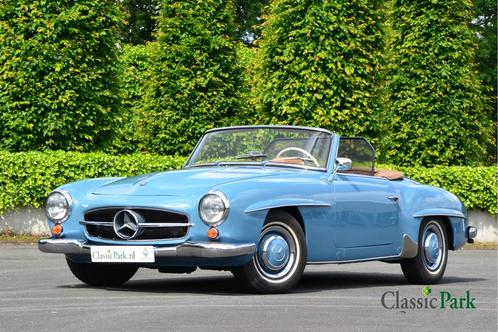 Mercedes-Benz 190 SL (bj 1961), Auto's, Oldtimers, Bedrijf, Te koop, Lederen bekleding, Open dak, Mercedes-Benz, Benzine, Cabriolet