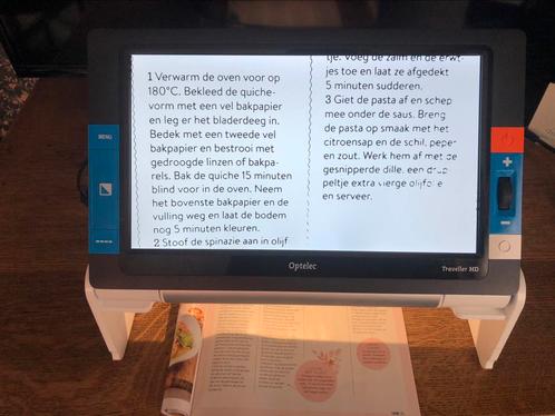 Opelec Traveller HD Beeldschermloep, Hobby en Vrije tijd, Vergrootglazen, Loepen en Loeplampen, Zo goed als nieuw, Ophalen