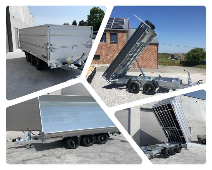 Remorque Tribenne Hapert, Auto diversen, Aanhangers en Bagagewagens, Ophalen