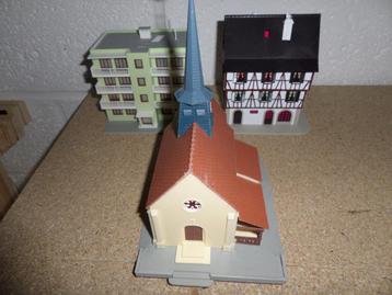 JOUEF HO lot 3 maisons, Envoi, Comme neuf, Jouef