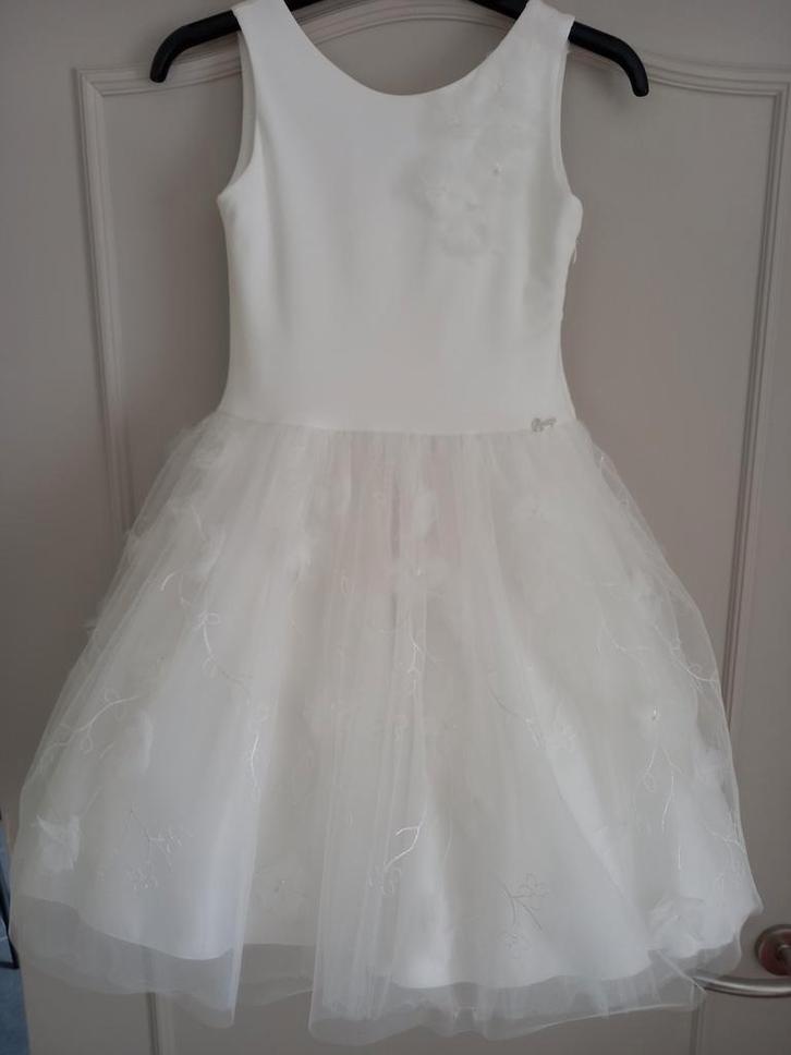 👸🏼Super mooi communie/jurk GYMP👸🏼, Kinderen en Baby's, Kinderkleding | Maat 128, Nieuw, Meisje, Jurk of Rok, Ophalen