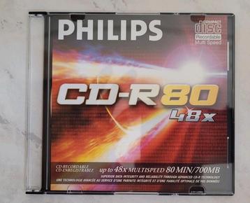 Philips CD-R 80 700mb 55 st, Enlèvement ou Envoi, Neuf, Cd