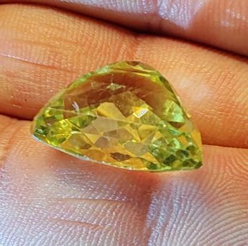 Citrine naturelle facettée 15 Ct beschikbaar voor biedingen