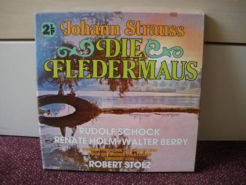 Johann Strauss - Rudolf Schock, Renate Holm - Walter Berry,, Cd's en Dvd's, Vinyl | Klassiek, Zo goed als nieuw, Classicisme, Opera of Operette