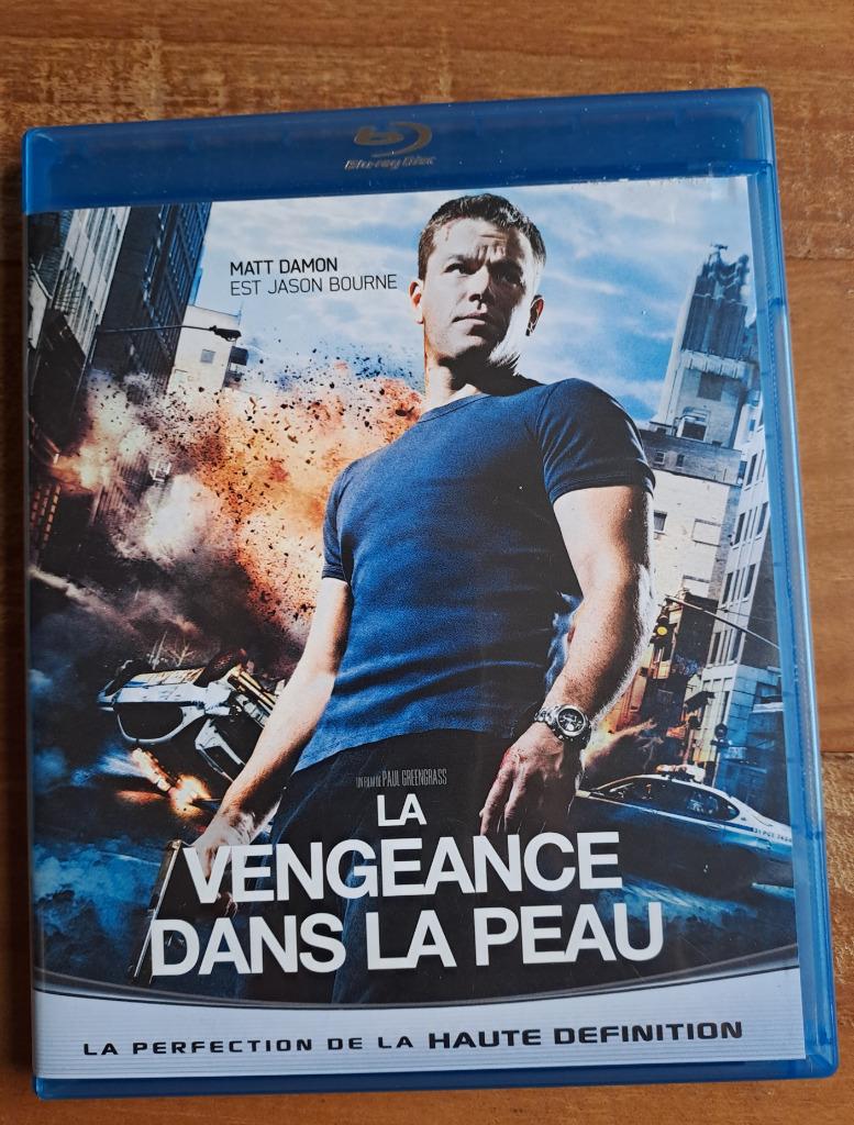 La vengeance dans la peau - blu-ray - Matt Damon, Ophalen of Verzenden, Gebruikt, Actie