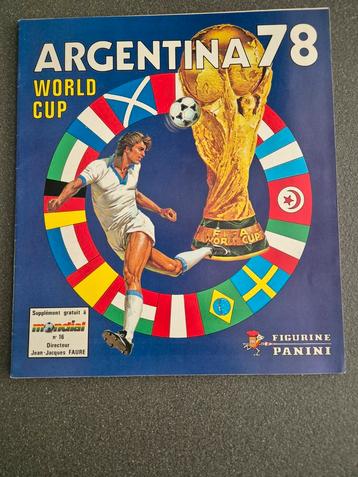 Panini Argentina 78 WK WM WC 1978 ** ALBUM VIDE ORIGINAL **