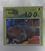 Puzzel  reptiel 100 stukjes, Kinderen en Baby's, Speelgoed | Kinderpuzzels, Gebruikt, Ophalen of Verzenden