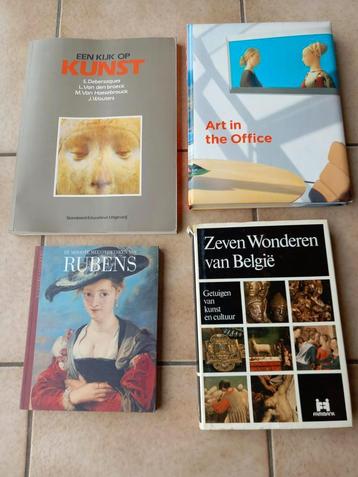 4 livres sur l'art - L'art au bureau, Rubbens, Enlèvement ou Envoi, Neuf, Peinture et dessin