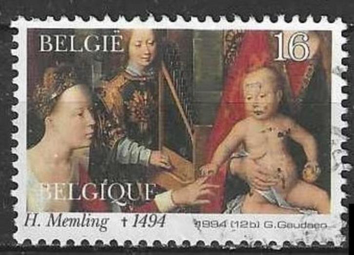 Belgie 1994 - Yvert/OBP 2570 - Hans Memling (ST), Postzegels en Munten, Postzegels | Europa | België, Gestempeld, Kunst, Gestempeld