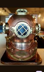 Casque de plongée en cuivre authentique — Maritime Decor/Co, Enlèvement, Cuivre