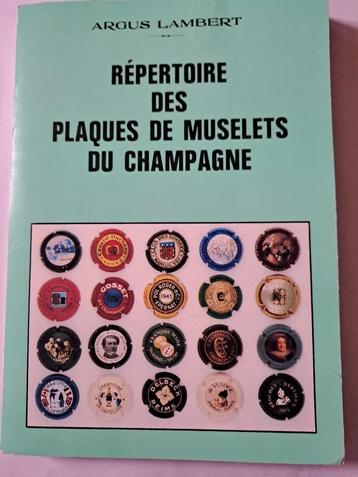  Répertoire des plaques de muselets du champagne beschikbaar voor biedingen