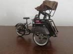 Miniatuur bak/taxi fiets handmate., Antiek en Kunst, Curiosa en Brocante, Ophalen of Verzenden