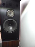 J.A. Gauglin SM500 HiFi-luidsprekerpaar, Audio, Tv en Foto, Luidsprekerboxen, Gebruikt, 60 tot 120 watt, Front, Rear of Stereo speakers