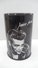 James Dean spaarpot in metaal, Verzamelen, Ophalen, Nieuw, Film, Gebruiksvoorwerp