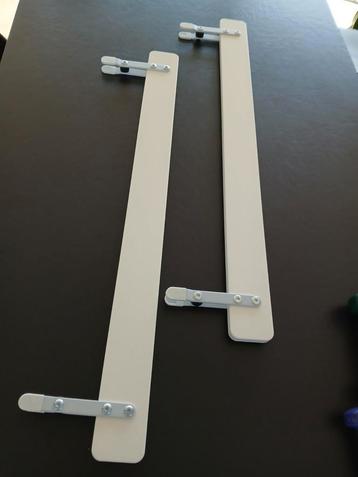 Ikea zijsteunen voor bed., Enlèvement, Comme neuf