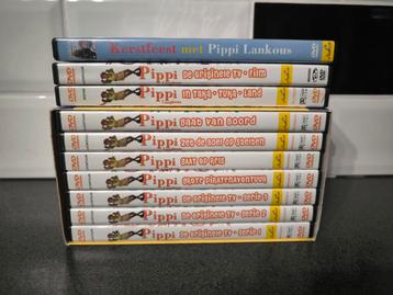 Volledige dvd collectie van Pippi Langkous alle 10 films, Enlèvement ou Envoi, Comme neuf
