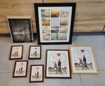 Kaders allerlei tesamen te koop.  beschikbaar voor biedingen