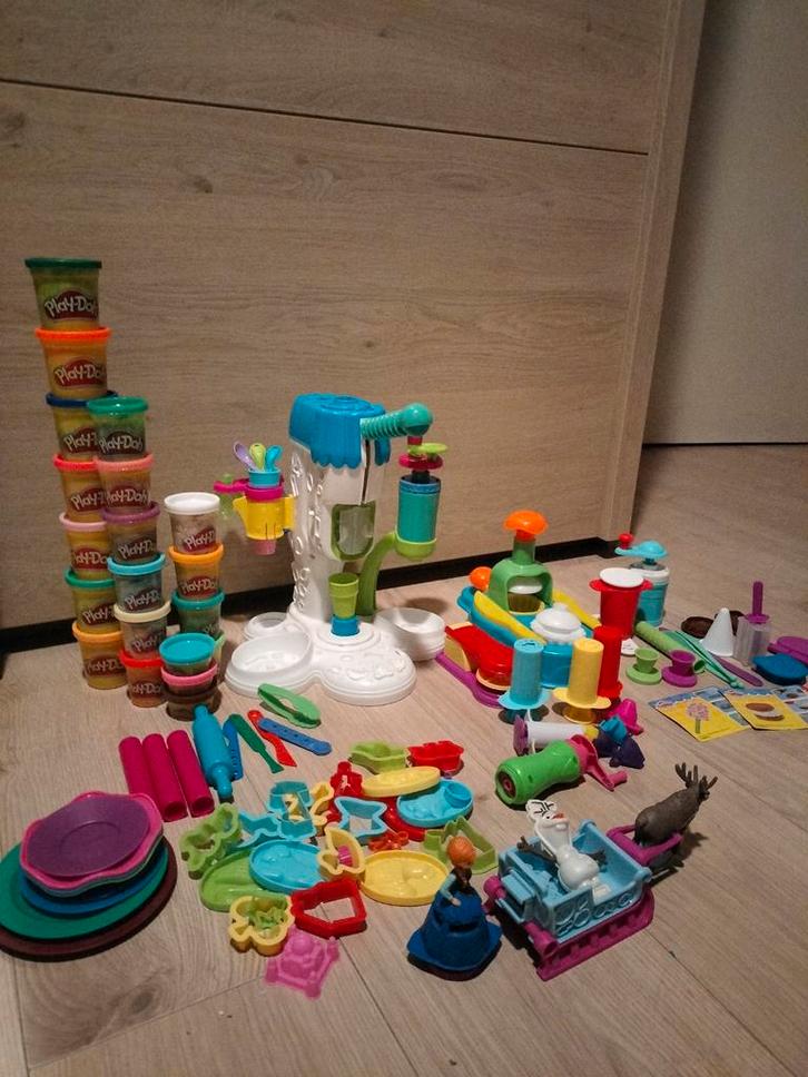 Play-Doh groot lot, Hobby en Vrije tijd, Knutselen, Gebruikt, Overige typen, Ophalen