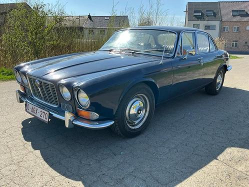 Originele jaguar XJ6 1969 serie 1!, Auto's, Oldtimers, Particulier, Jaguar, Benzine, Berline, 4 deurs, Automaat, Blauw, Blauw