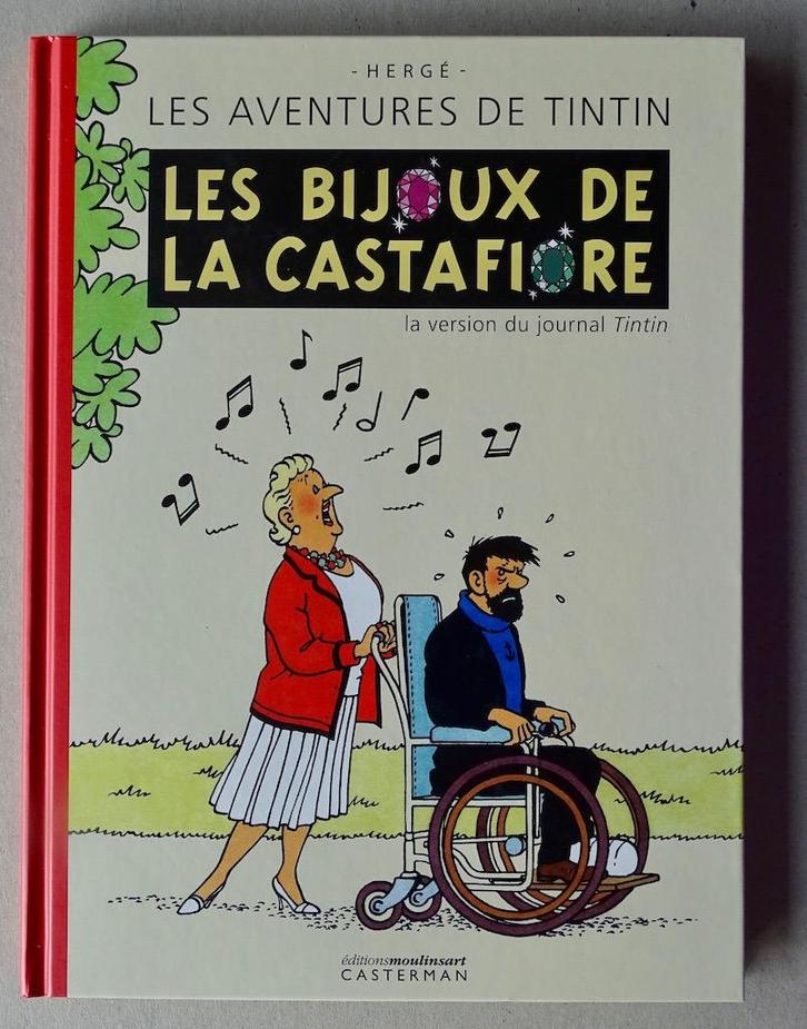 Tintin les bijoux de la Castafiore avec cachet 1ier jour, Boeken, Stripverhalen, Zo goed als nieuw, Eén stripboek, Ophalen