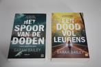 Het spoor van de doden + een dood vol leugens * sarah bailey, Boeken, Thrillers, Ophalen of Verzenden, Gelezen