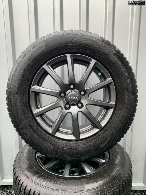 antraciet Hyundai IX35 Winterset incl Continental 7.2 mm, Auto-onderdelen, Banden en Velgen, Banden en Velgen, Winterbanden, 16 inch