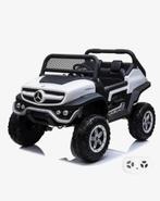 Mercedes Unimog Elektrische Kinderauto Wit 12v 4x4 NIEUW!!, Kinderen en Baby's, Speelgoed | Buiten | Accuvoertuigen, Ophalen of Verzenden
