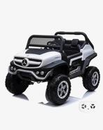 Mercedes Unimog Elektrische Kinderauto Wit 12v 4x4 NIEUW!!, Kinderen en Baby's, Ophalen of Verzenden, Nieuw