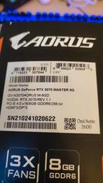 Aorus Geforce RTX 3070 Master 8G, Informatique & Logiciels, Cartes vidéo, Comme neuf, Enlèvement, Nvidia, DisplayPort