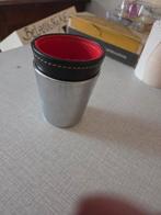 Hoed metaal/leder Amstel., Ophalen of Verzenden, Zo goed als nieuw