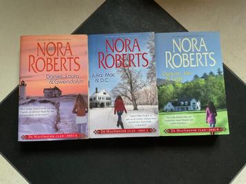 3 x Nora Roberts - De MacGregor Clan deel 4 5 en 6 beschikbaar voor biedingen