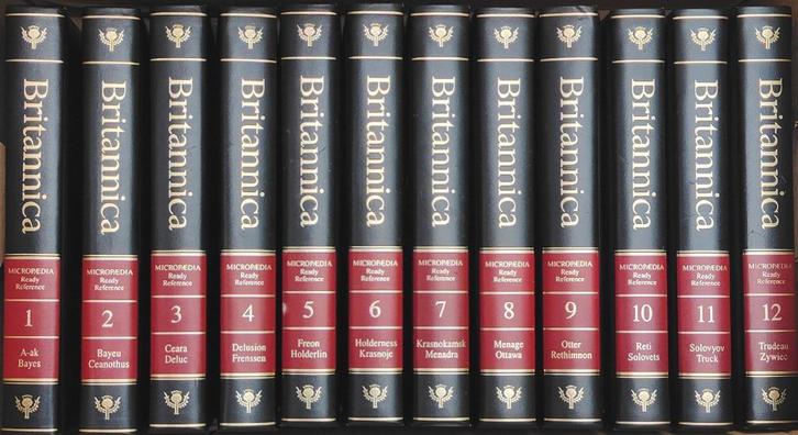 Encyclopedia Brittanica, Boeken, Encyclopedieën, Zo goed als nieuw, Complete serie, Algemeen, Ophalen of Verzenden