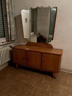 vintage kaptafel, Maison & Meubles, Tables | Coiffeuses, Vintage, Utilisé, Bois, Moins de 50 cm