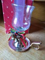 kandelaar kaars windlicht in doos decoratie feest nieuwjaar, Ophalen of Verzenden, Zo goed als nieuw