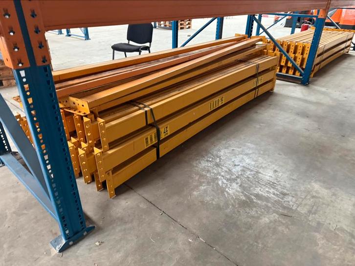 Palletstelling 4 m hoog en 7,5 m hoog 110 cm diep, Zakelijke goederen, Kantoor en Winkelinrichting | Magazijn, Stelling en Opslag