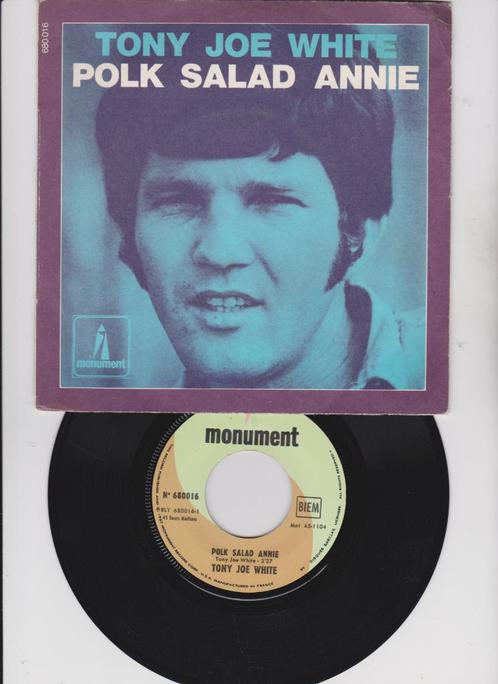 Tony Joe White – Polk Salad Annie  1969   blues rock, Cd's en Dvd's, Vinyl Singles, Gebruikt, Single, Pop, 7 inch, Ophalen of Verzenden