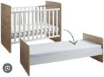 Transland Hilja bed 60x120 + opbouwen tot 1 persoons bed, Kinderen en Baby's, Jongetje of Meisje, Zo goed als nieuw, Ophalen
